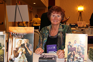 Signing books at the RT Convention in New Orleans, Louisiana